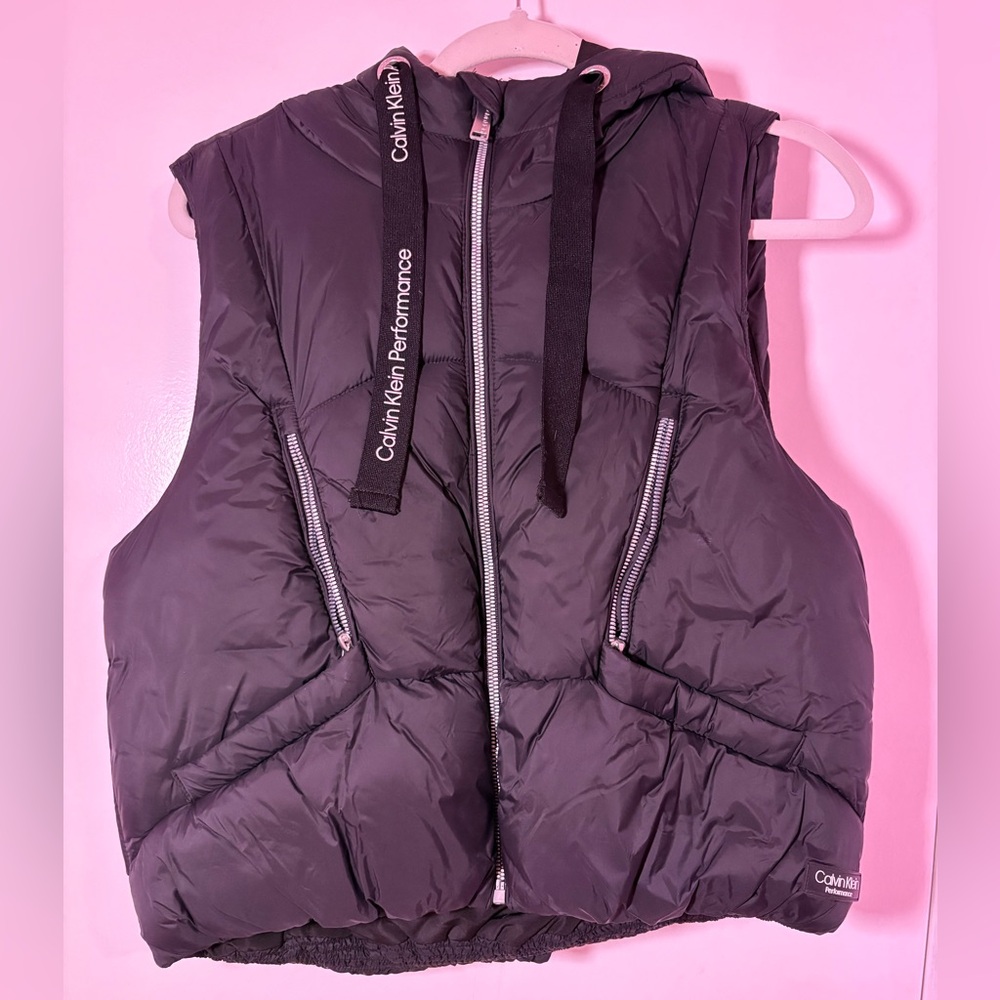Calvin Klein Black Puffer Vest